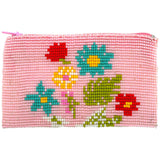Wildflower Beaded Coin Purse - Aaria Tees Aaria Tees
