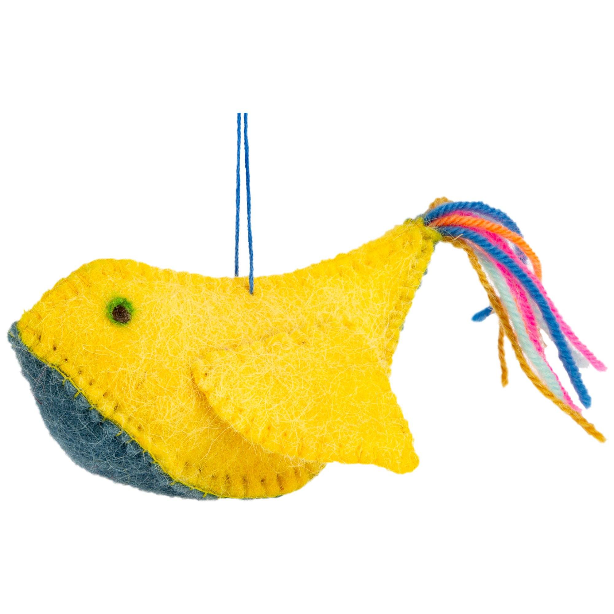 Handmade Felt Bird Ornament - Aaria Tees Aaria Tees
