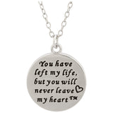 You Will Never Leave My Heart&trade; Necklace - Aaria Tees Aaria Tees