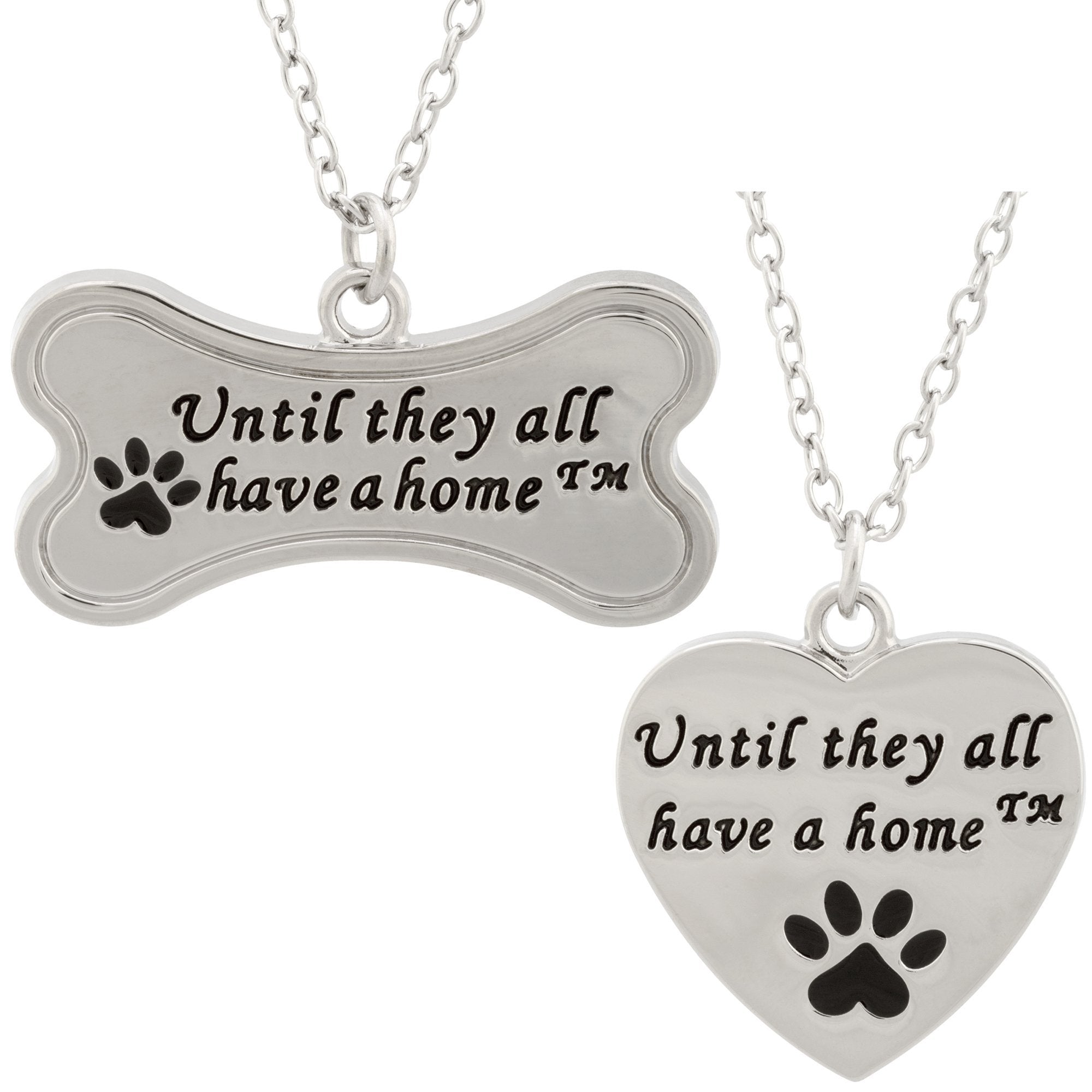 Until They All have a Home&trade; Necklace - Aaria Tees Aaria Tees