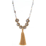 Alegria Tassel Necklace - Aaria Tees Aaria Tees