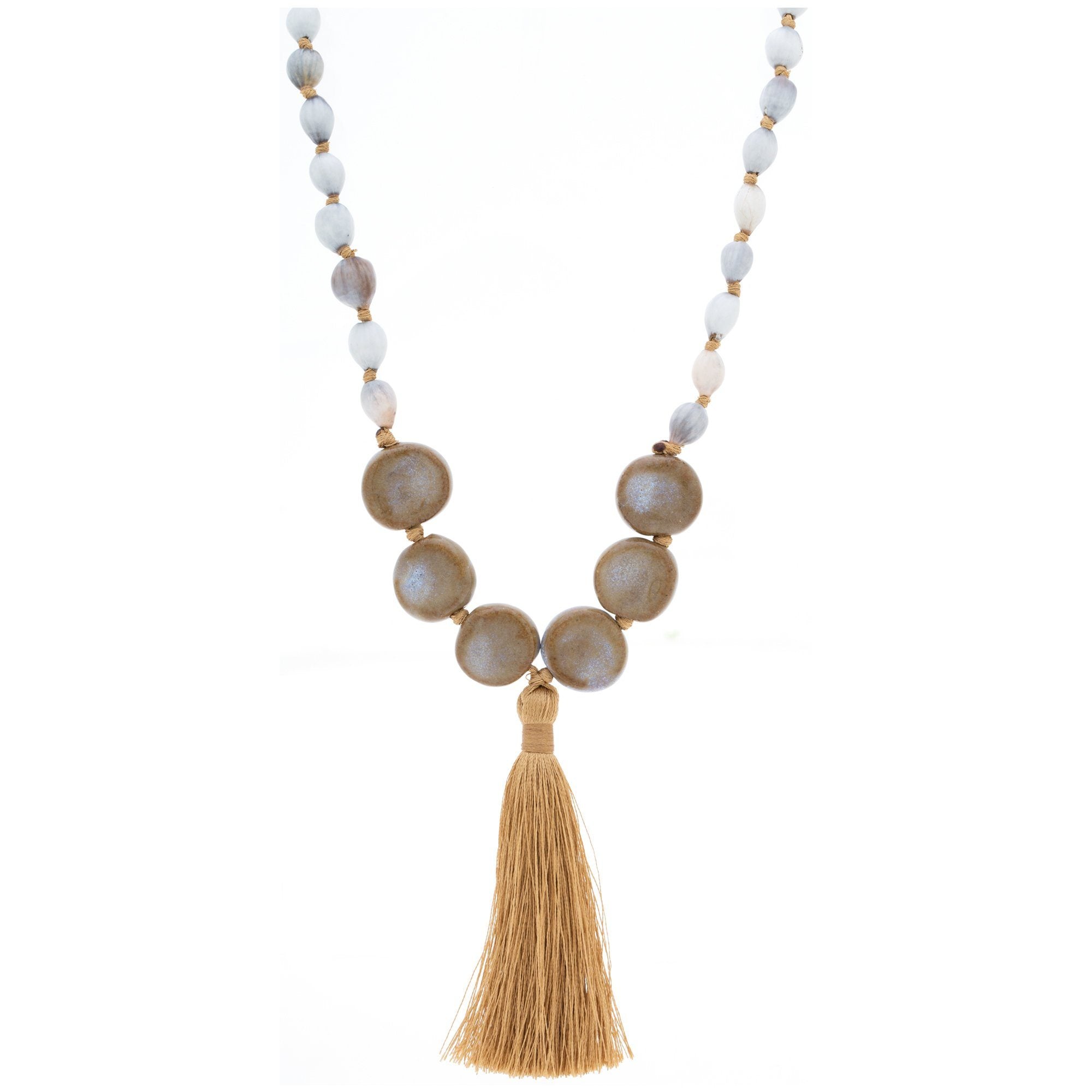 Alegria Tassel Necklace - Aaria Tees Aaria Tees