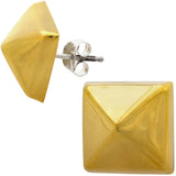 Brass Sasa Studs - Aaria Tees Aaria Tees