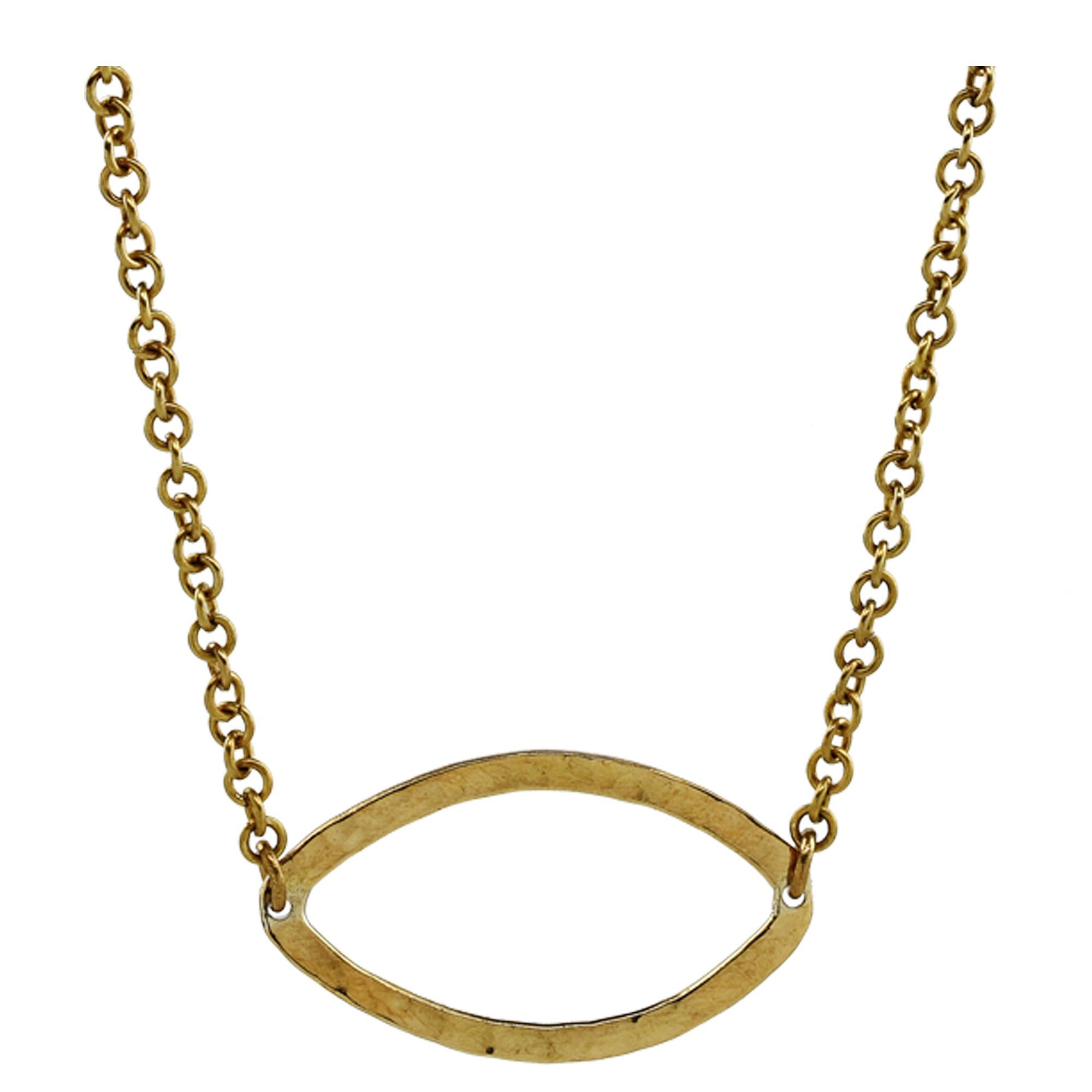 Chui Brass Necklace - Aaria Tees Aaria Tees