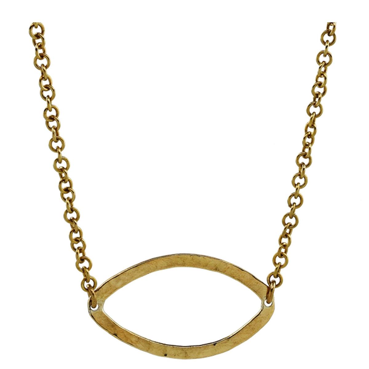 Chui Brass Necklace - Aaria Tees