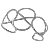 Geo Sterling Silver Cuff - Aaria Tees Aaria Tees