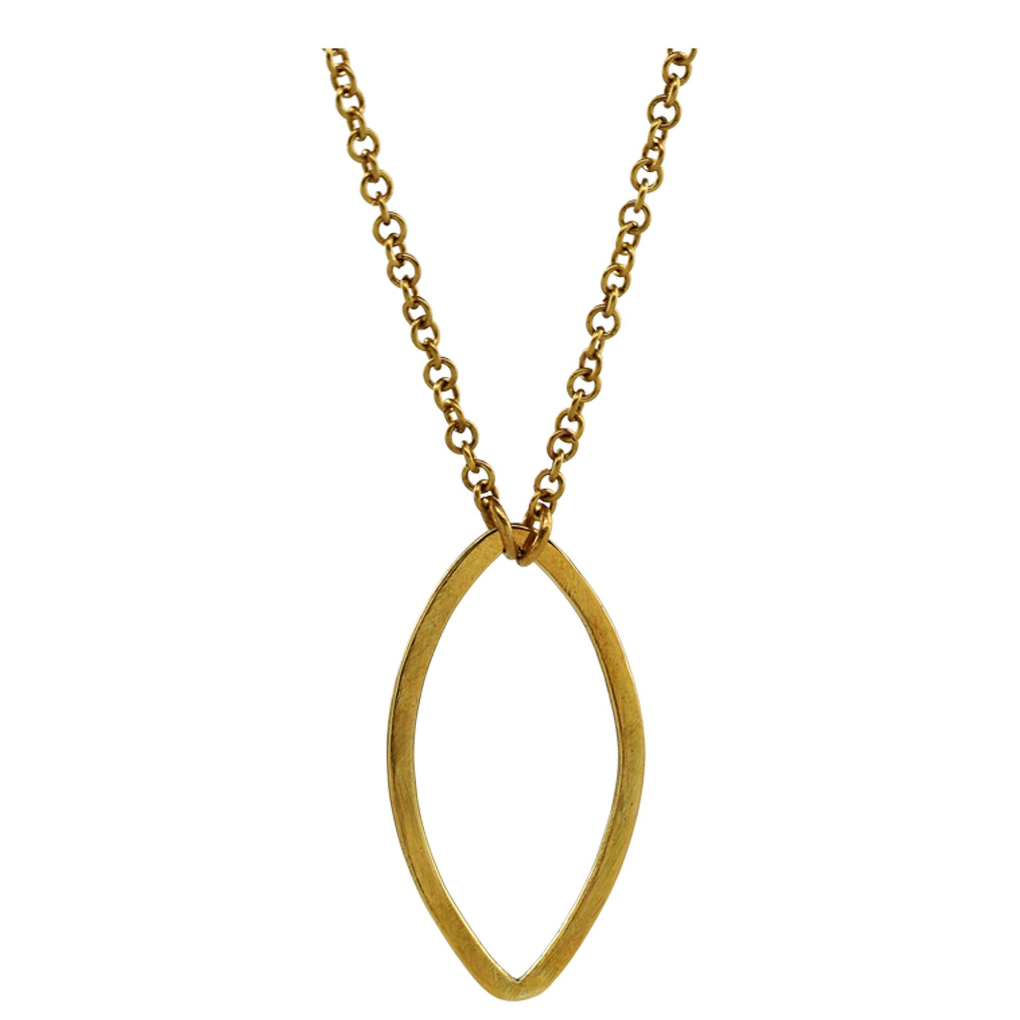 Maji Brass Necklace - Aaria Tees Aaria Tees