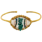 Maji Stone Cuff Bracelet - Aaria Tees Aaria Tees