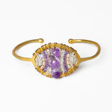 Maji Stone Cuff Bracelet - Aaria Tees Aaria Tees