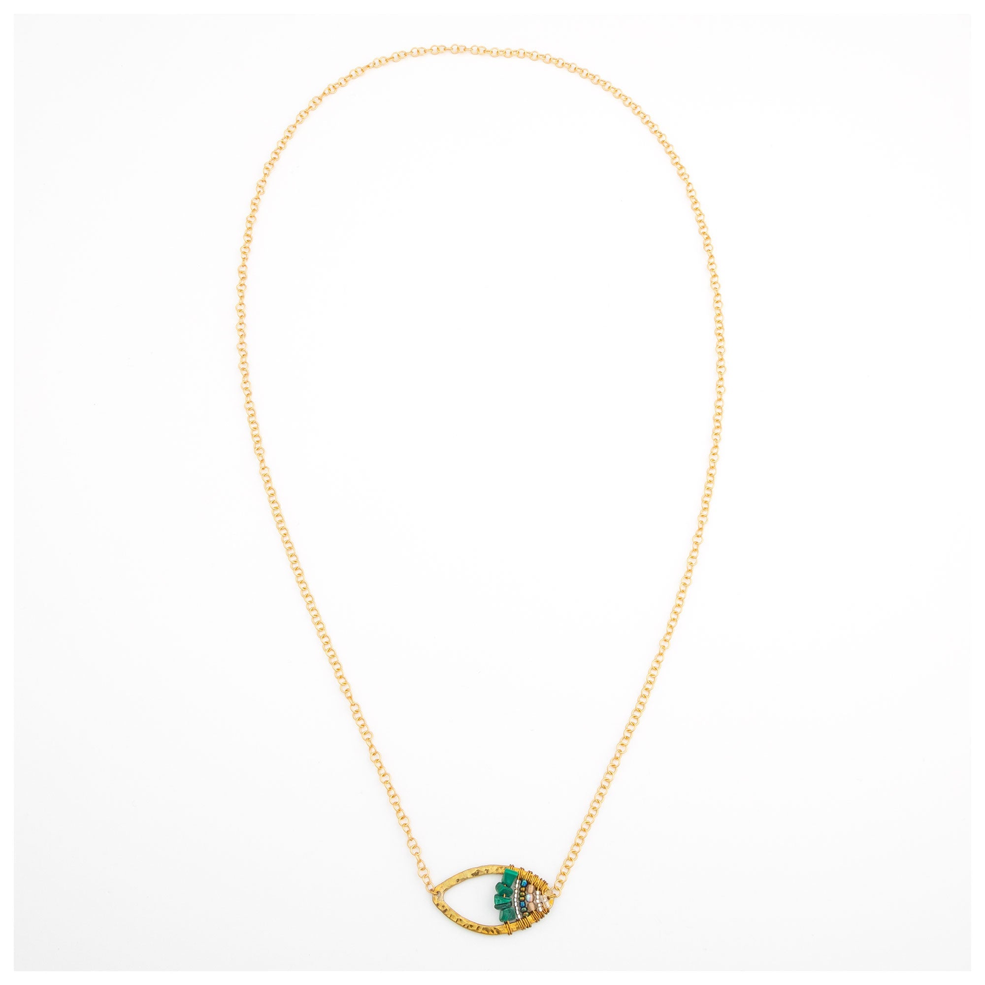 Maji Stone Necklace - Aaria Tees Aaria Tees