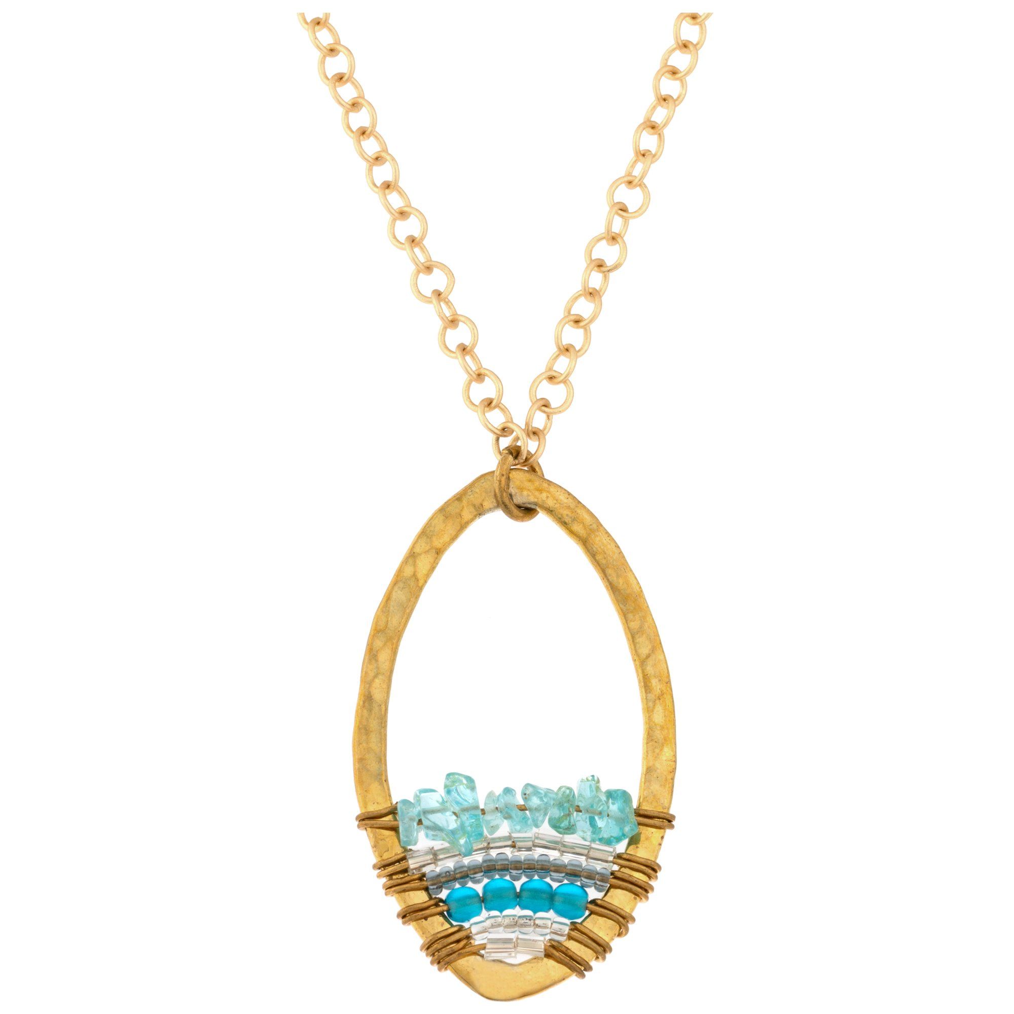 Maji Stone Necklace - Aaria Tees Aaria Tees