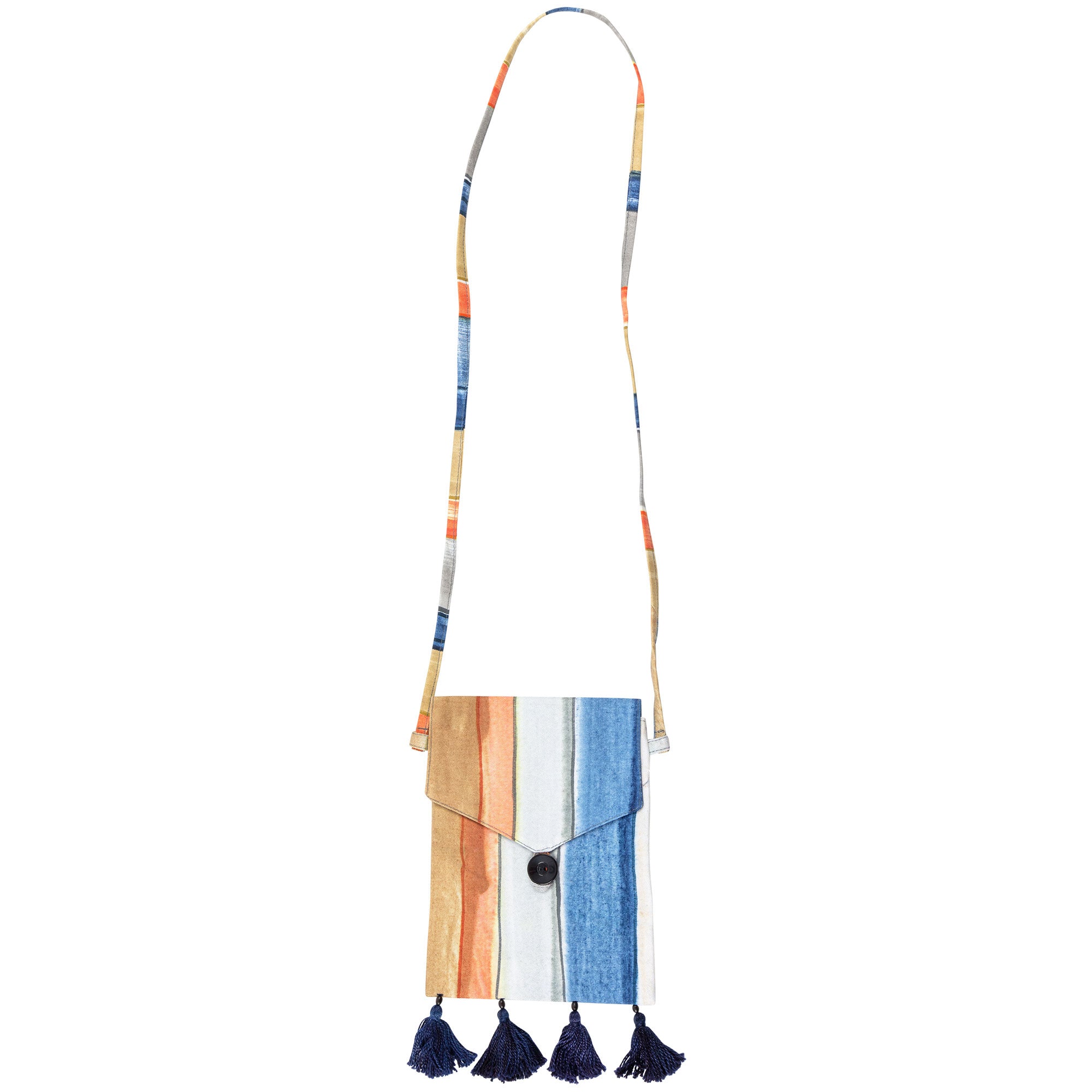 Cotton Crossbody Haitian Bag - Aaria Tees Aaria Tees
