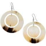 Upcycled Horn Earrings - Aaria Tees Aaria Tees