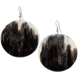 Circle Horn Earrings - Aaria Tees Aaria Tees