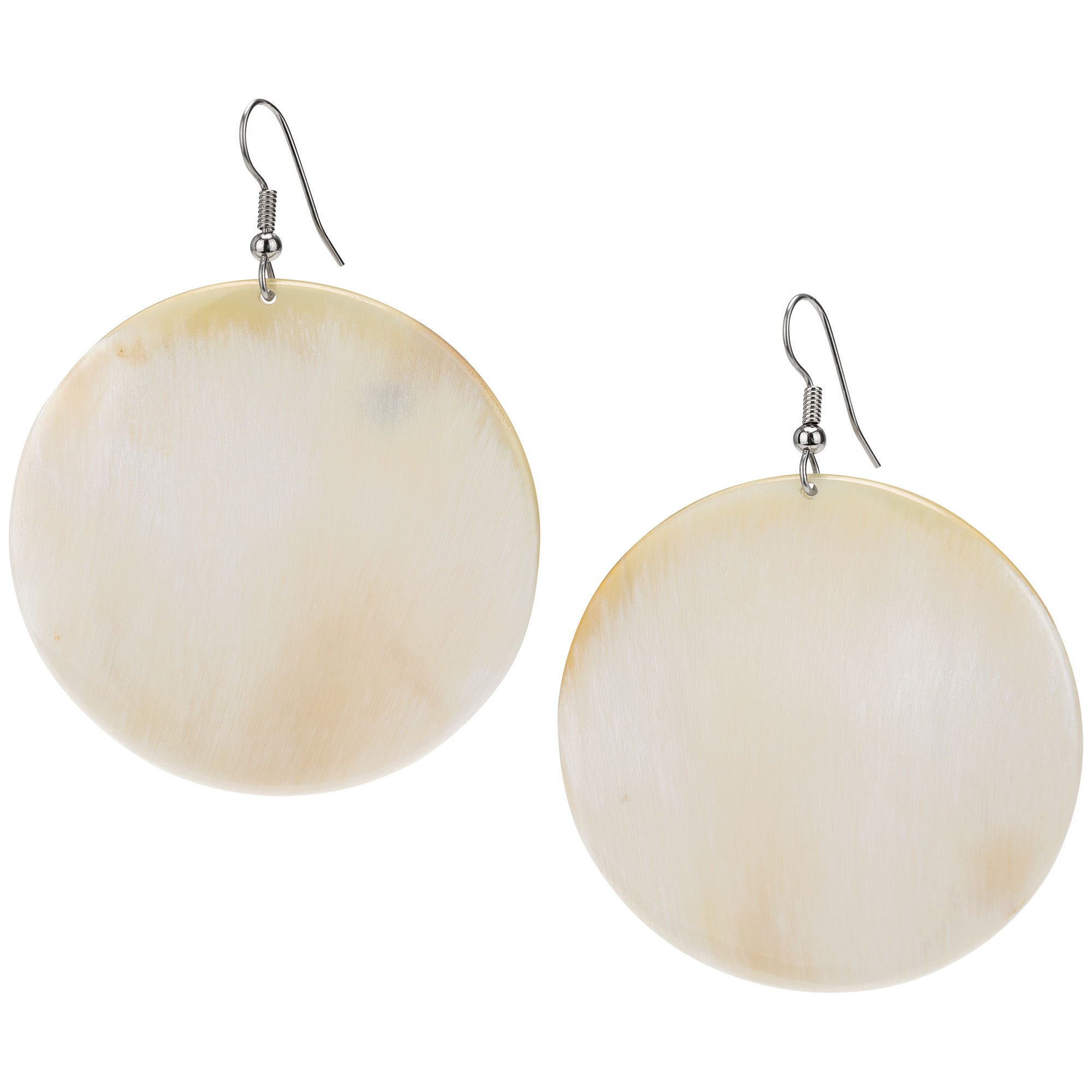 Circle Horn Earrings - Aaria Tees Aaria Tees