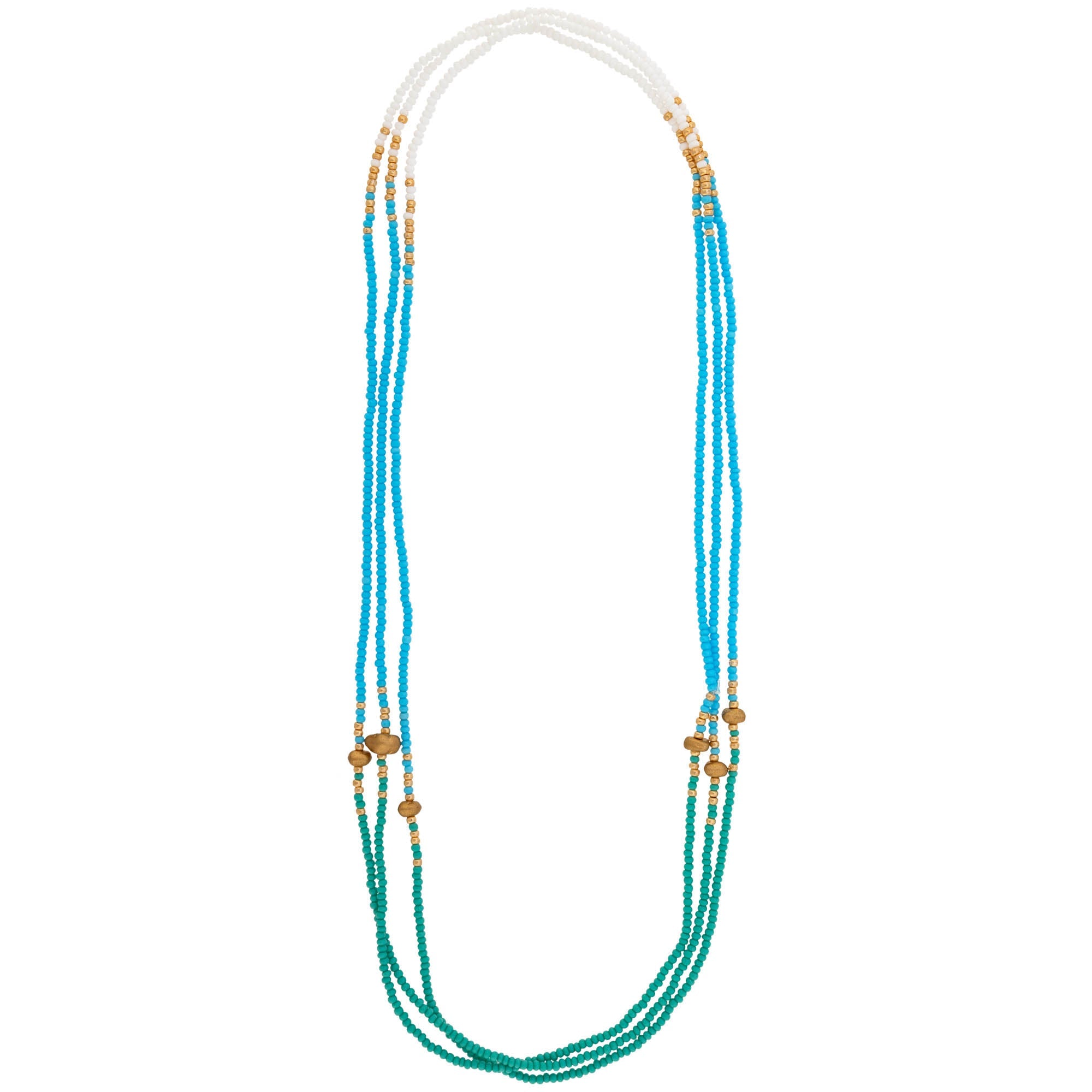 Stretch Beaded Necklace - Aaria Tees Aaria Tees