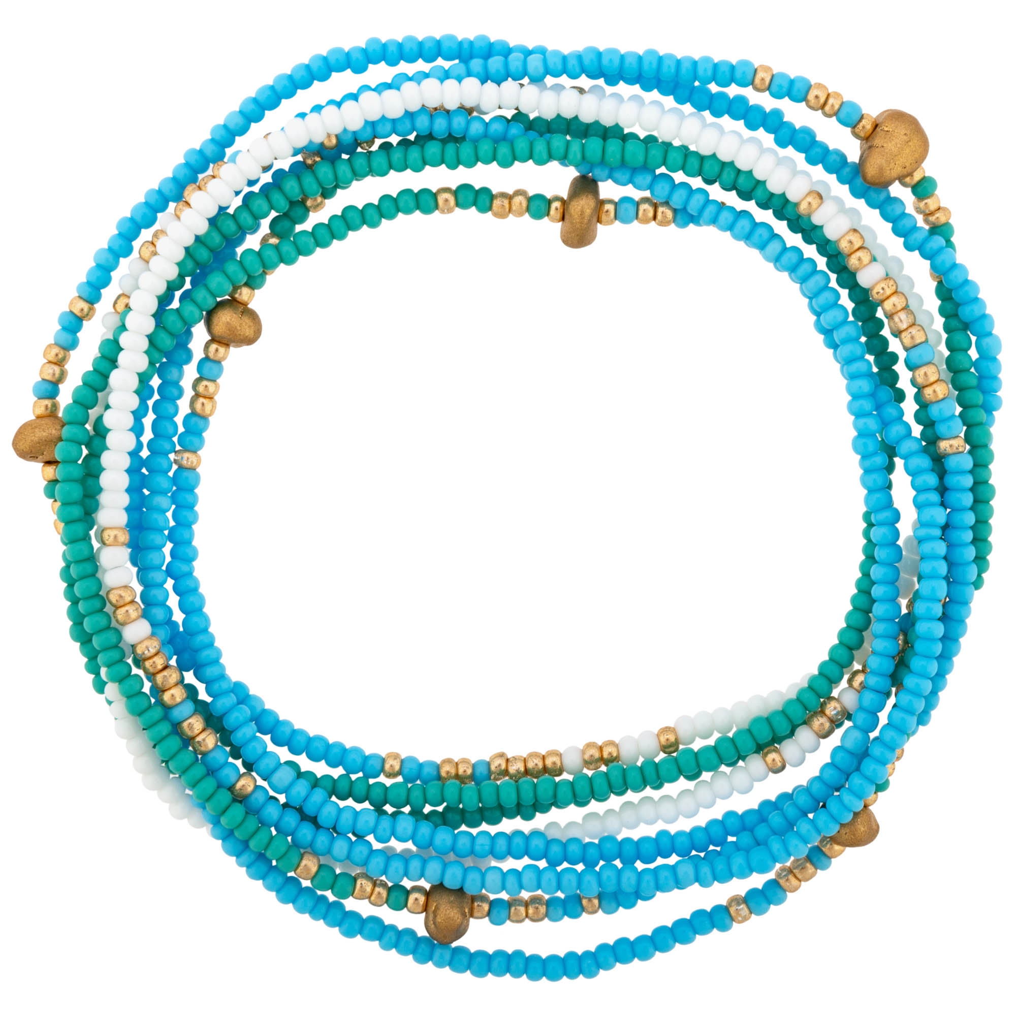 Stretch Beaded Necklace - Aaria Tees Aaria Tees