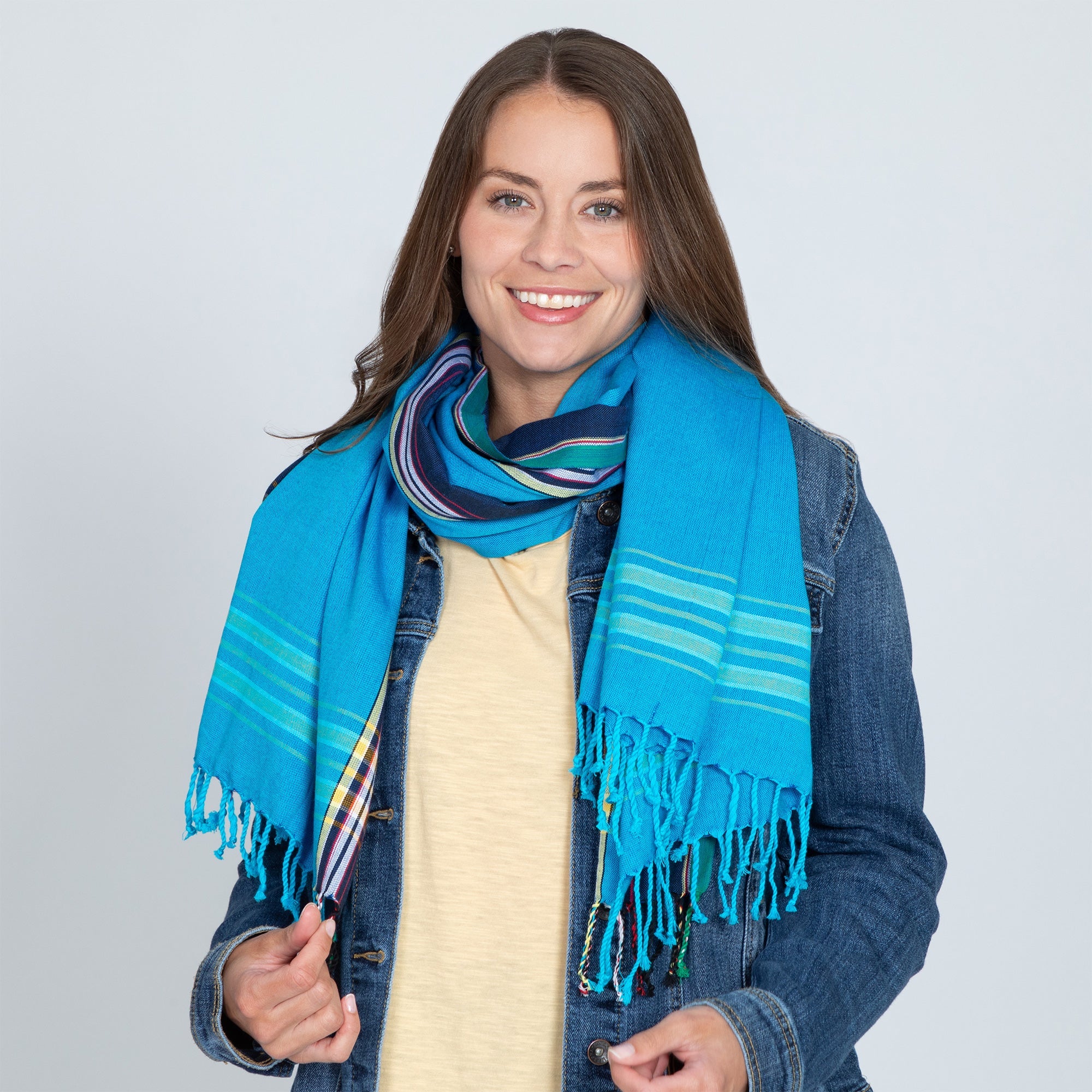 Handmade Kenya Cotton Scarves - Aaria Tees Aaria Tees