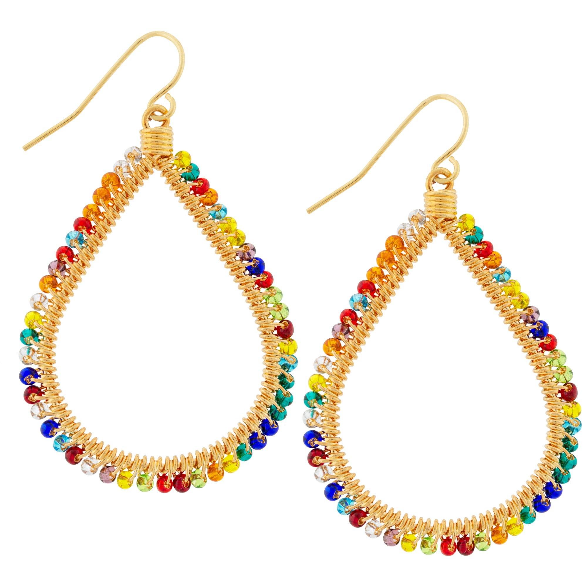 Beads of Life Multicolor Earrings - Aaria Tees Aaria Tees