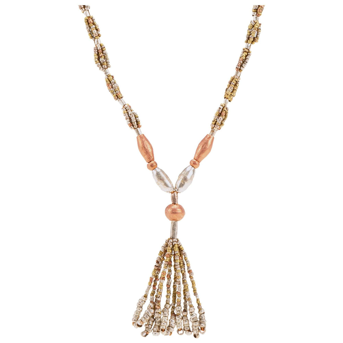 Etege Mixed Metal Necklace - Aaria Tees
