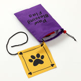Paw Print Outdoor Flags - Aaria Tees Aaria Tees