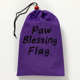 Paw Print Outdoor Flags - Aaria Tees Aaria Tees