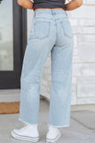Beau Blue Patriotic Sequin Star Pattern Jeans Aaria Tees