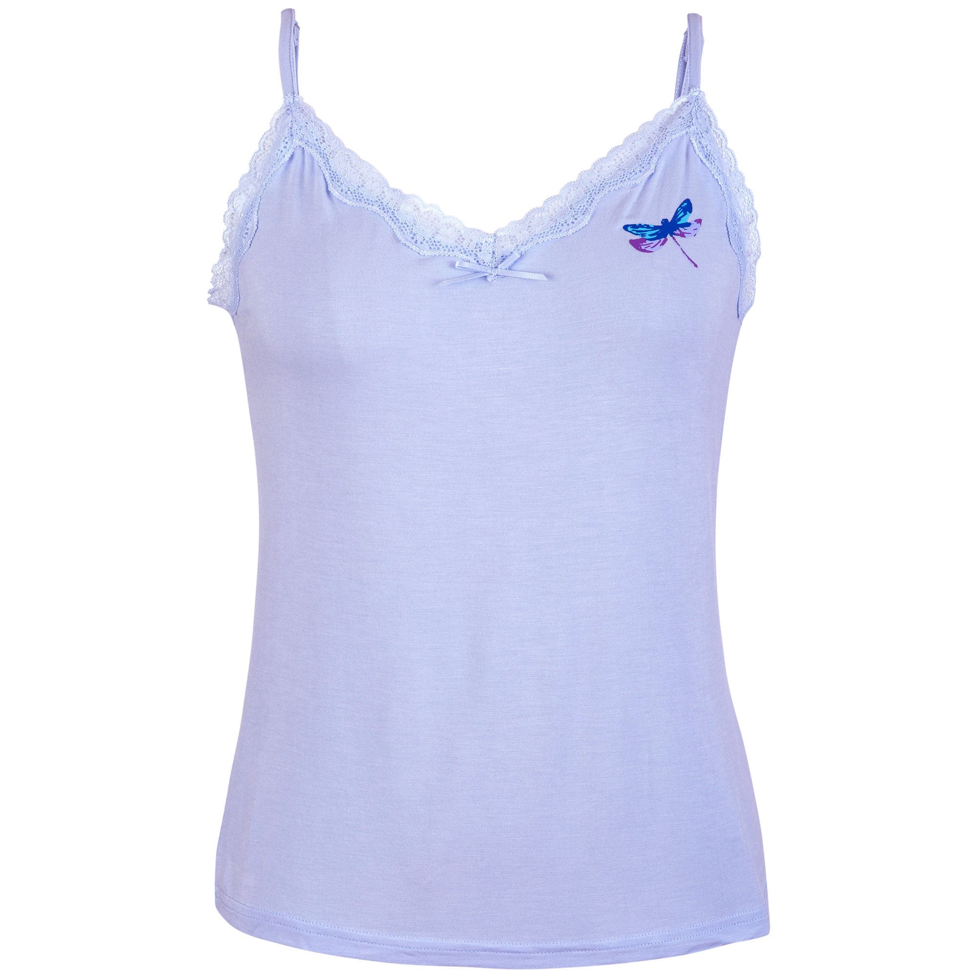 Dragonfly Lace Camisole Short Set - Aaria Tees Aaria Tees