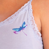 Dragonfly Lace Camisole Short Set - Aaria Tees Aaria Tees