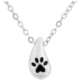Always With Me Paw Teardrop Necklace - Aaria Tees Aaria Tees