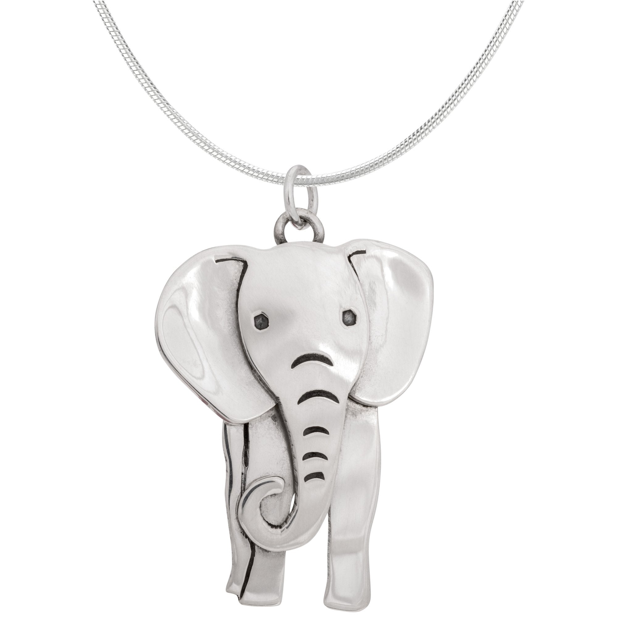 Proud Elephant Sterling Necklace - Aaria Tees Aaria Tees