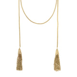 Gia Rope Gold-Tone Necklace - Aaria Tees Aaria Tees