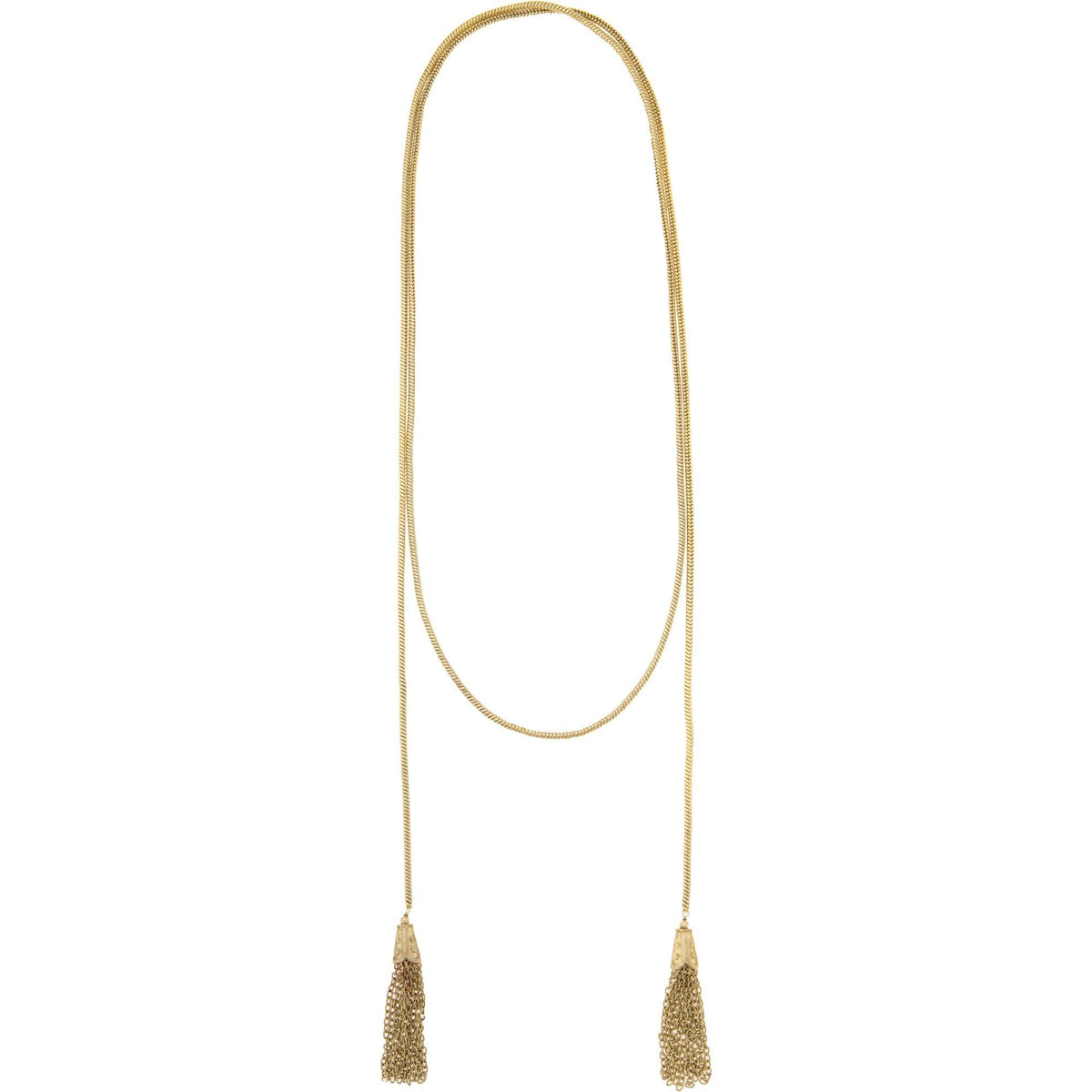 Gia Rope Gold-Tone Necklace - Aaria Tees