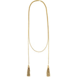Gia Rope Gold-Tone Necklace - Aaria Tees Aaria Tees