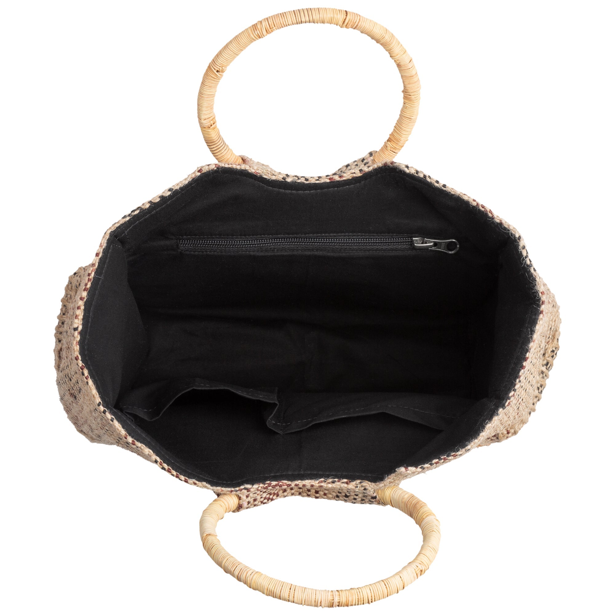 Palm Fiber Handbag - Aaria Tees Aaria Tees