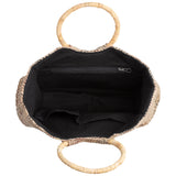 Palm Fiber Handbag - Aaria Tees Aaria Tees