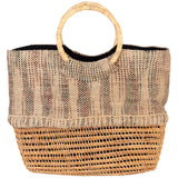 Palm Fiber Handbag - Aaria Tees Aaria Tees