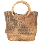 Palm Fiber Handbag - Aaria Tees Aaria Tees