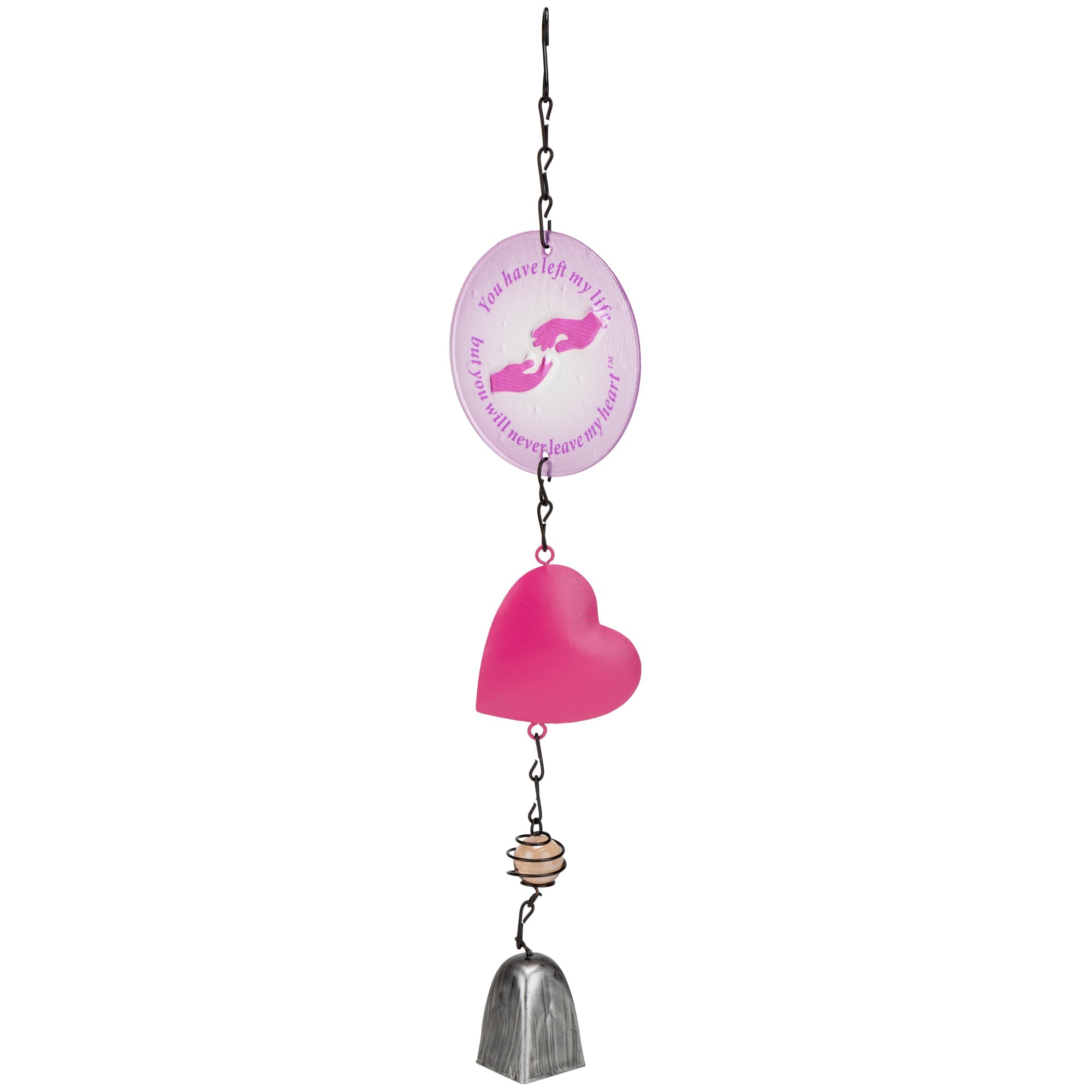 Never Leave My Heart Bell Chime - Aaria Tees Aaria Tees