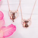 Waiting For You Paw Necklace - Aaria Tees Aaria Tees