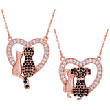 Waiting For You Paw Necklace - Aaria Tees Aaria Tees