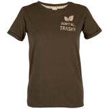 Don't Be Trashy Recycled Threads T-Shirt - Aaria Tees Aaria Tees