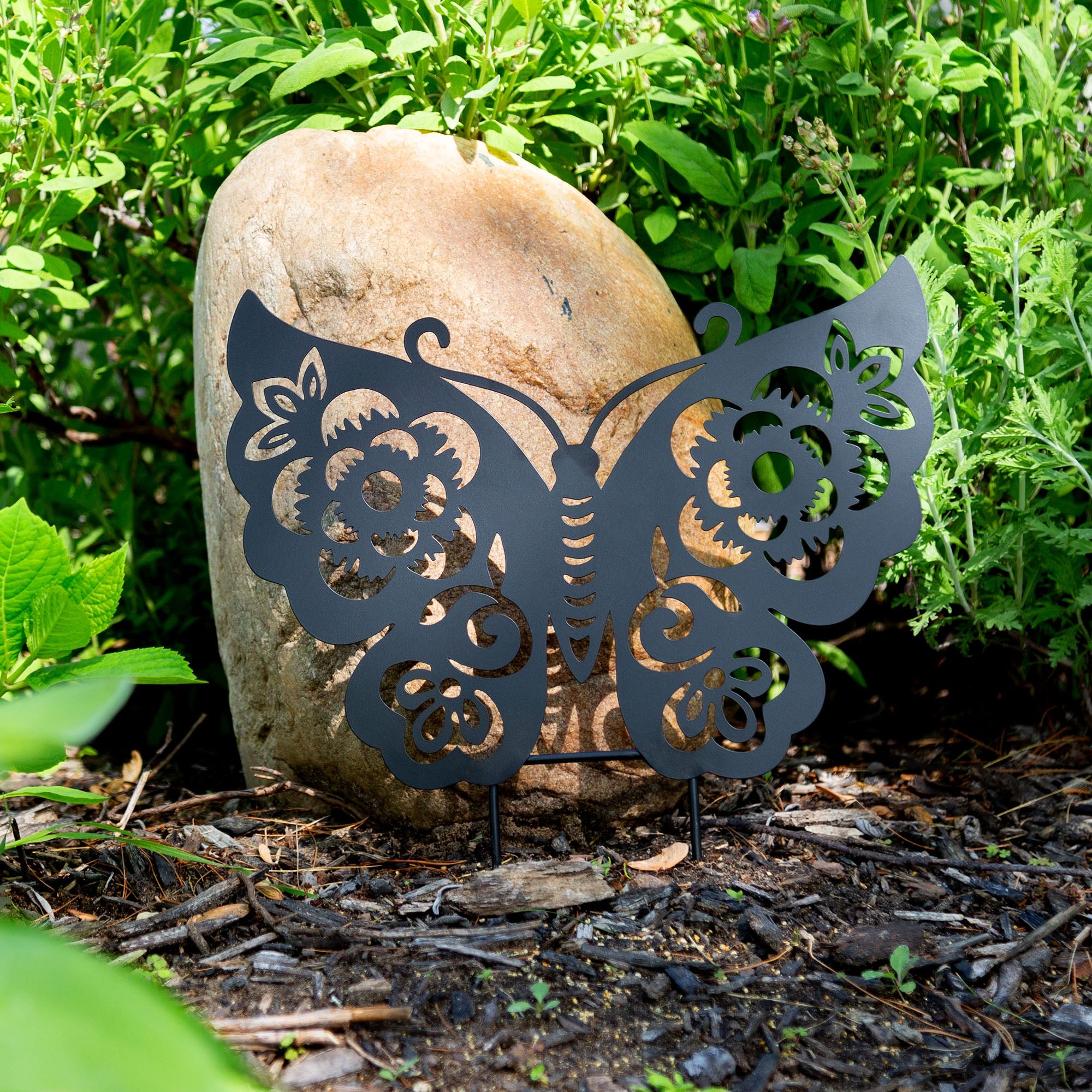 Butterfly Garden Stake - Aaria Tees Aaria Tees
