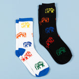Elephant Love Socks - Set of 2 - Aaria Tees Aaria Tees