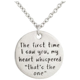 You're the One Necklace - Aaria Tees Aaria Tees