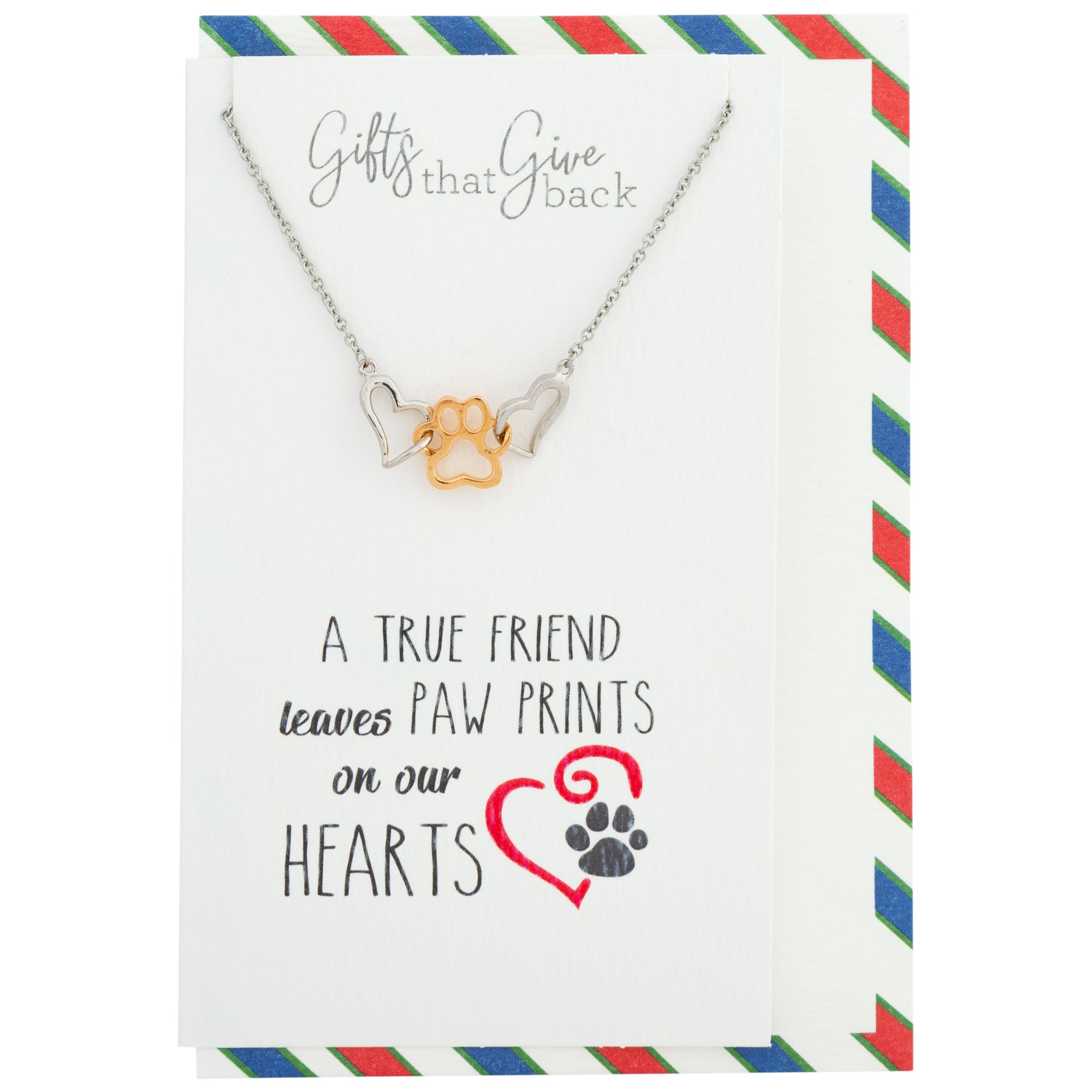 A True Friend Necklace - Aaria Tees Aaria Tees