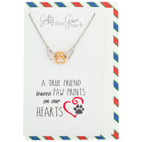 A True Friend Necklace - Aaria Tees Aaria Tees