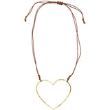 Love Light Gold-Plated Necklace - Aaria Tees Aaria Tees
