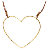 Love Light Gold-Plated Necklace - Aaria Tees Aaria Tees