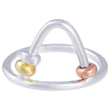 Up & Over Sterling Silver Fidget Ring - Aaria Tees Aaria Tees